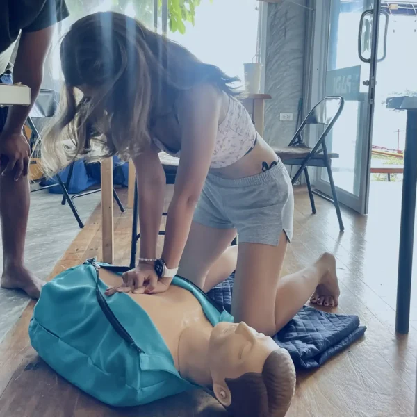 Emergency First Response (EFR) Classroom at Nava Scuba Diving