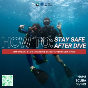 5 important steps to ensure safety after scuba diving