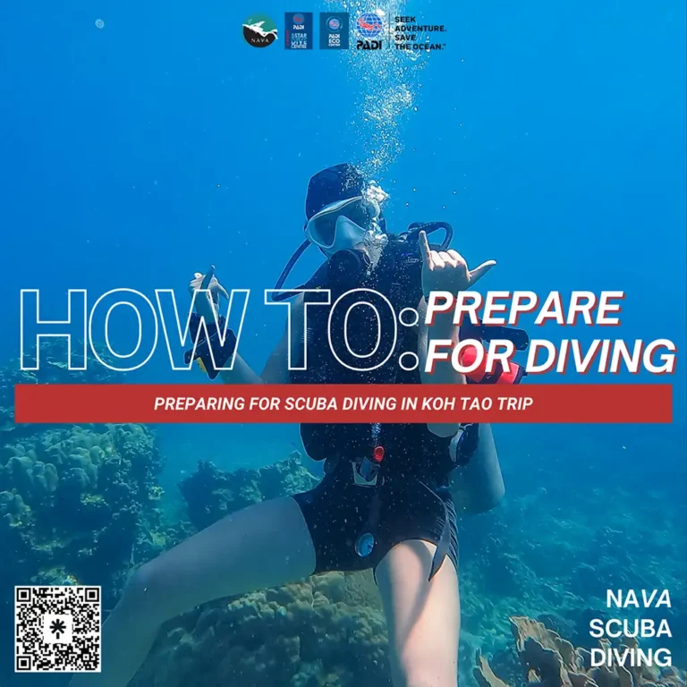 prepare for diving